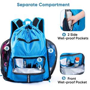 Muestra Gratuita 2025: Mochila de Playa de EVA y Poliéster, Bolsa Seca Personalizable a la Moda con Cierre de Cordón, 20-38L, Diseño Everich ODM, Impermeable - Product Image 4