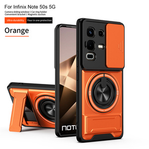 Funda Protectora para Teléfono con Soporte para Auto y Lente Deslizante de <span class=keywords><strong>Alta</strong></span> <span class=keywords><strong>Gama</strong></span> Lichicase para Infinix GT 30 Pro Note 40 Pro, Personalizada - Product Image 6