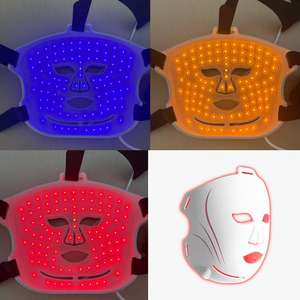 Máscara AQSHE M2 con 400 LED, 5 Longitudes de Onda (460, 590, 633, 830, 1072nm), Nueva Máscara Láser Inalámbrica de Terapia de Luz Roja, Máscara Facial Láser <span class=keywords><strong>4D</strong></span> de Luz Roja - Product Image 5