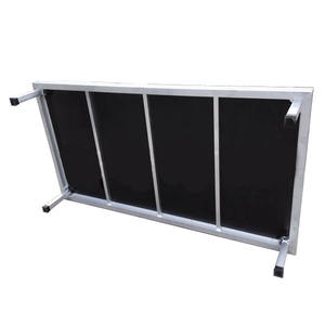 Mobile Show Portable for <b>Stage</b> Aluminum Alloy <b>Platform</b> with Wedding Outdoor Event Mobile Easy Install Event Square <b>Stage</b> - Product Image 3
