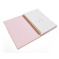 Service d'impression de livres 2025 Impression personnalisée Agenda Journal Carnet Planificateur de budget de remise en forme Reliure spirale Planificateur
