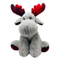 2021Custom Kerst Gevulde Moose Leuke Kleine Dier Moose Pluche Herten Voor Baby Jongens Meisjes