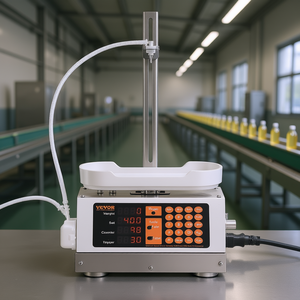Machine de remplissage automatique de bouteilles Vevor 5-50g, pompe péristaltique à commande numérique, buse unique pour l'emballage alimentaire - Product Image 2