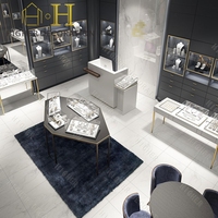 Vitrine de présentation en verre Calm and Premium pour comptoir de magasin, vitrine à bijoux, armoire de présentation