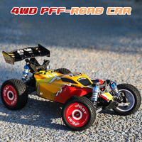 HONGHUIDA M610 2026 Nouveau MOC 1:12 Voiture de Course Jaune Télécommandée Haute Vitesse Modèle Brushless Kit RC pour Adultes Cadeaux