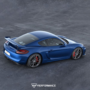 Kit Carrozzeria Completo per <span class=keywords><strong>Porsche</strong></span> <span class=keywords><strong>718</strong></span>, Aggiornamento Look GT4, Paraurti Anteriore, Diffusore Posteriore, Spoiler, Scarico - Product Image 5