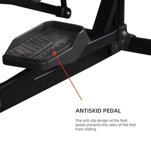 Elliptique manuel durable au design miroir avec écran LCD, connexion à l'application, résistance magnétique à 16 niveaux et <span class=keywords><strong>roue</strong></span> arrière en acier - Product Image 4