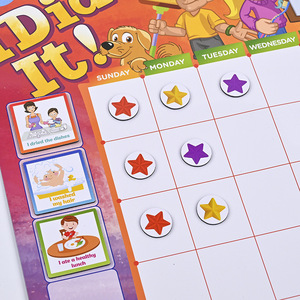 <span class=keywords><strong>Tableau</strong></span> de récompenses magnétique de haute qualité pour réfrigérateur et mur, <span class=keywords><strong>tableau</strong></span> des tâches ménagères pour enfants, jouets éducatifs - Product Image 4