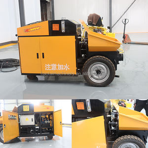 Hot Selling Beton pumpe Anhänger montierte Beton pumpe <span class=keywords><strong>Diesel</strong></span> Betonmischer Hydraulik pumpe - Product Image 2