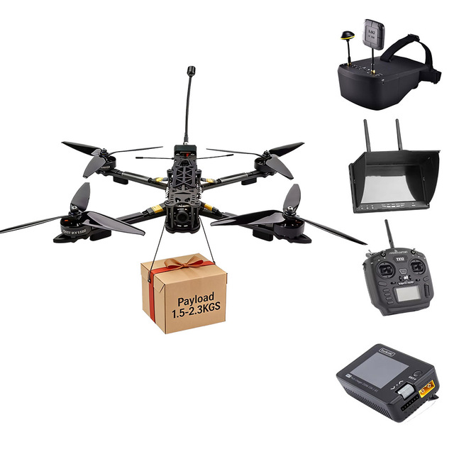 FPV Drones 7-13 Inch Heavy Payload Long Time Flight with Night Vision Camera Racing FPV Drones