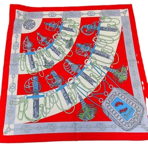 Foulard en sergé de Polyester imprimé, 90x90cm, pour femme, carré, mode printemps été et automne 2020 - Product Image 1