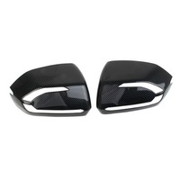 Pour 2019 2020 2021 2022 2023 hyundai palissade accessoires fibre de carbone style voiture rétroviseur couverture
