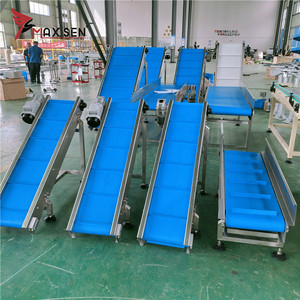 Maxsen Pvc Band Transportband Zijwand Vlucht Hellende Helling China Fabrikant Voedsel Gebruik Met Plastic Pu Materialen Kern Motor - Product Image 5