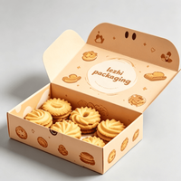 Cajas de Embalaje Individuales de Papel Biodegradable con Forma Personalizada, Caja de Cartón para Regalos, Pasteles y Cupcakes