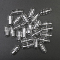 1x2,5 cm 1,4x2,4 cm 1,5x3,5 cm Nouveau style Vente en gros Mini capsules en plastique Emballage Contenants en plastique