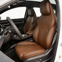 Housse de siège auto sur mesure pour BYD Sealion 6 2024, cuir Nappa et daim, imperméable, facile à nettoyer, ensemble complet, fabricant direct