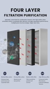 <span class=keywords><strong>Prix</strong></span> usine 220V Économique Mobile Salon De Beauté Kératine Extracteur De Fumée Moxa <span class=keywords><strong>Filtre</strong></span> À Air avec Sortie Supplémentaire - Product Image 5