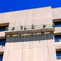 Plataforma de Trabajo Suspendida ZLP800 ZLP630 ZLP500, Andamio Colgante, Góndola para Torres Altas