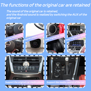 Radio de coche Android de 10,25 pulgadas LHD y RHD para Lexus CT200 2011-2019 <span class=keywords><strong>Carpay</strong></span> inalámbrico 4G Dsp estéreo con pantalla táctil - Product Image 6