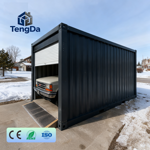 Container Multifunzionale per Garage, Ufficio, Palestra, Hotel, <span class=keywords><strong>Villa</strong></span> e Altri Usi Esterni, Realizzato in Pannelli Sandwich - Product Image 3