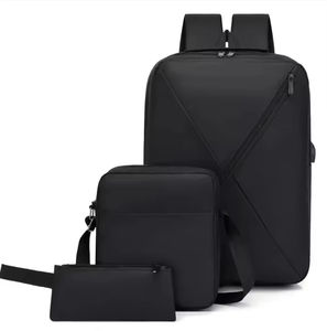 Hot Selling Custom Logo Geometric 20-39L Waterproof Oxford <b>Backpack</b> USB Anti-Theft Zipper <b>Computer</b> Bag Resin Mesh Fashion High - Product Image 1