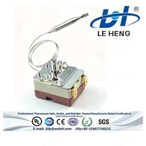 <span class=keywords><strong>Thermostat</strong></span> WHD à réinitialisation automatique avec capillaire de <span class=keywords><strong>200</strong></span>-3000 mm pour contrôleur de salle de séchage, poêle à frire, ventilateur de cheminée 90 <span class=keywords><strong>degrés</strong></span> Celsius - Product Image 2