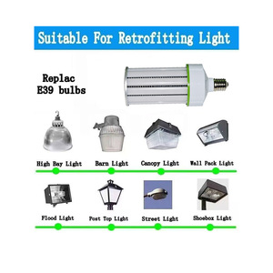 50 Watt 5000K E39 E40 dẫn Ngô bóng đèn 19,500 lumens thay thế 400 Watt kim loại halua Bóng Đèn Ngoài Trời đường phố khu vực chiếu sáng - Product Image 6