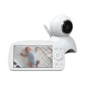 Nhà Máy ODM OEM Không Dây Pan Nghiêng Xoay Tự Động Đêm Vison Hai Cách Âm Thanh 5.5 Inch 720P 1080P Video Baby Monitor Với Màn Hình - Product Image 1