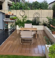 Planche de terrasse composite co-extrudée de qualité supérieure 145x21mm