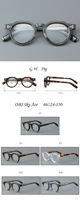 2025 nouveau Style coréen luxe concepteur plaque optique cadre lunettes femmes hommes bleu couleur personnalisé Logo acétate lunettes