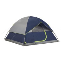 Tente de camping double couche, une chambre, quatre saisons, pliable, protection solaire, protection contre la pluie, randonnée, bâche imperméable 2-en-1