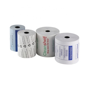 Rouleau de papier thermique personnalisé, approvisionnement direct usine, 57mm/80mm, monocouche, 100% pure pâte de bois, certifié ISO 9001 - Product Image 4