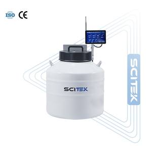 ถังไนโตรเจนเหลว SCITEK Cryobiobank รุ่น 216BC ระบบควบคุมระดับไนโตรเจนเหลวและตรวจสอบอุณหภูมิอัตโนมัติเต็มรูปแบบ - Product Image 1