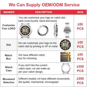 Relojes al por Mayor a <span class=keywords><strong>Precio</strong></span> Competitivo, Reloj Automático para Hombre con Caja de Acero Inoxidable y Cristal de Zafiro - Product Image 2