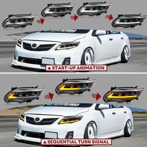 Faros Delanteros LED de Encendido Secuencial para Toyota Corolla 10-13 USA con Luz Diurna DRL, Plug & Play - Product Image 6