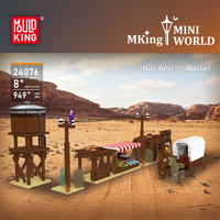 Mould King 24062 24076 Nuevo Kit de Ladrillos de Construcción MOC Mini, Juguetes Educativos de Ensamblaje, Regalo de Navidad para Niños, Sets de Bloques de Construcción