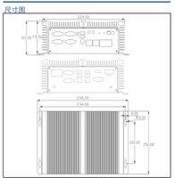 Ordinateur industriel embarqué avec processeur Intel Celeron 10e génération Core i3, 32 Go de RAM, M.2, 4 ports LAN, Android 12