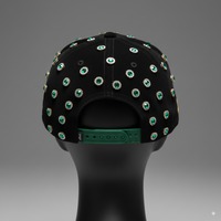 Lettre 3D personnalisée brodée chapeau clous casquettes hommes rue mode Hip Hop casquette de Baseball verre cristal casquette de Baseball pour hommes