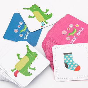 2026 New Design Children Educational Cards and Suction Cup Matching with Socks Training Game Interactive Creative Toys for Kids - Product Image 3