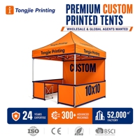 Tente Kiosque Pliante Monocouche Portable et Imperméable pour Expositions Extérieures, Événements, Marchés, Fournisseur Commercial OEM