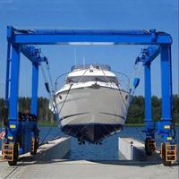 Grue mobile de levage de bateaux homologuée CE, fabriquée en Chine, capacité de 100 à 300 tonnes, pour yachts, avec ensemble complet de boîte de vitesses, moteur et roulement