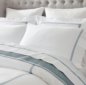 5 sao khách sạn sang trọng 100% cotton trắng mềm mại và thoáng khí bộ đồ giường Set chất lượng dệt may nhà tấm Ga Trải Giường biểu tượng tùy chỉnh - Product Image 6