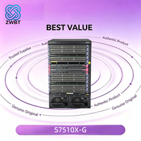 Routeur modulaire empilable H3C S7510X-G POE SNMP QoS VLAN en stock