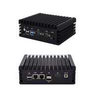 Mini Pc sin ventilador J4125 Quad Cores Vga Gigabit Ethernet 300m Wifi 5xusb Mini Pc Quad Cores Industrial Micro Computadora