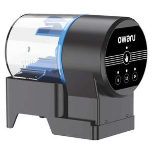 수족관 자동 물고기 피더 휴가 타이머 피더 물고기 탱크 전기 조정 자동 물고기 음식 디스펜서 피더 - Product Image 2