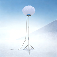 Tour d'éclairage gonflable à halogénures métalliques 1000W, fabrication chinoise |   Solution d'éclairage portable montée sur trépied