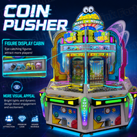 Máquina Empujadora de Monedas Original para 6 Jugadores, 6 Juegos para Centros Recreativos, Máquina de Juego Combinada con Alto Retorno de la Inversión (ROI), Suministro para Proyectos de Arcade