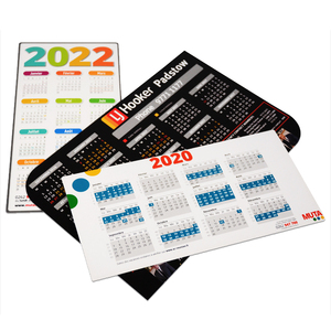 Aimants de réfrigérateur en papier, cadeau promotionnel d'usine, impression personnalisée et forme de <span class=keywords><strong>calendrier</strong></span> <span class=keywords><strong>magnétique</strong></span> <span class=keywords><strong>2022</strong></span> pour réfrigérateur - Product Image 2