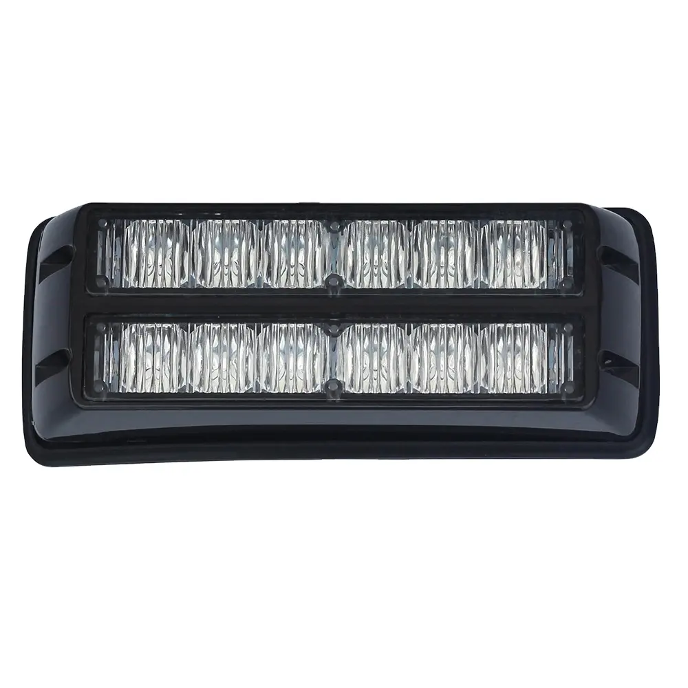 12-24V LED-Blitzlicht, bernstein blau rot zweifarbiges Blitzlicht-Warn licht