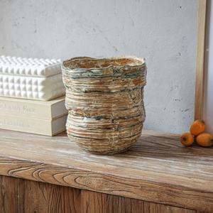 <span class=keywords><strong>Set</strong></span> di Vasi in Ceramica di Lusso Fatti a Mano, Design Moderno Astratto in Stile Europeo Antico per Decorazione Casa - Product Image 3